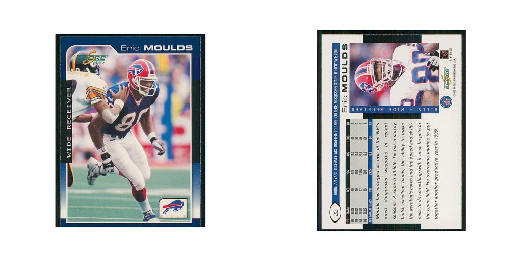 2000 Score Eric Moulds Bills #22
