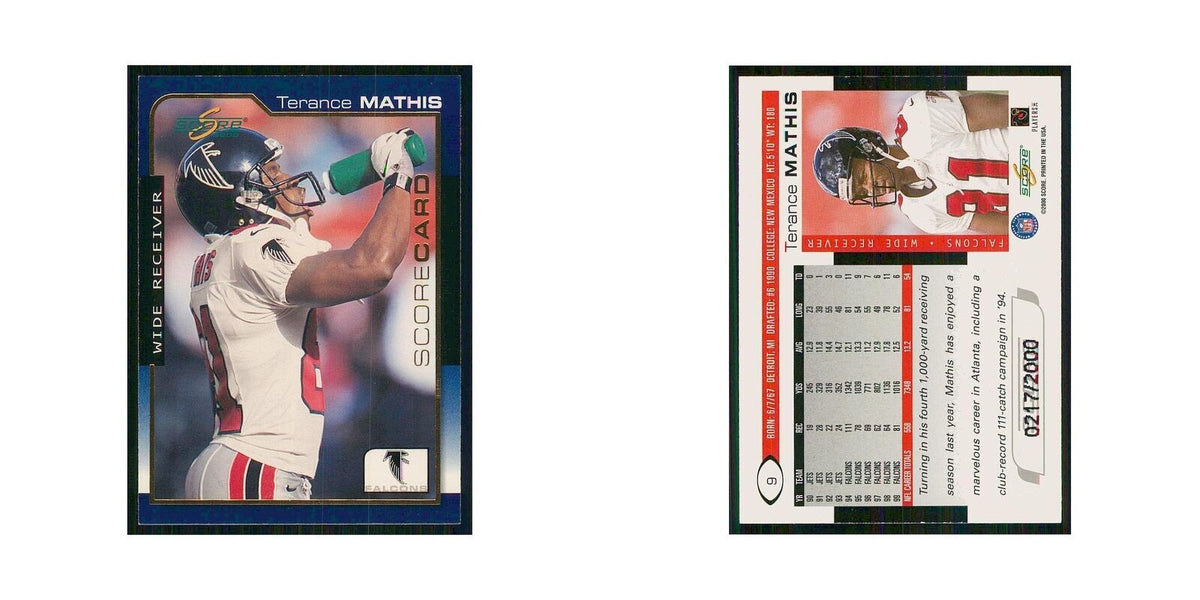 2000 Score Terance Mathis Falcons #6