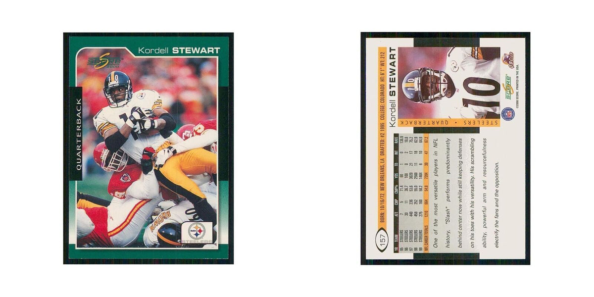 2000 Score Kordell Stewart Steelers #157