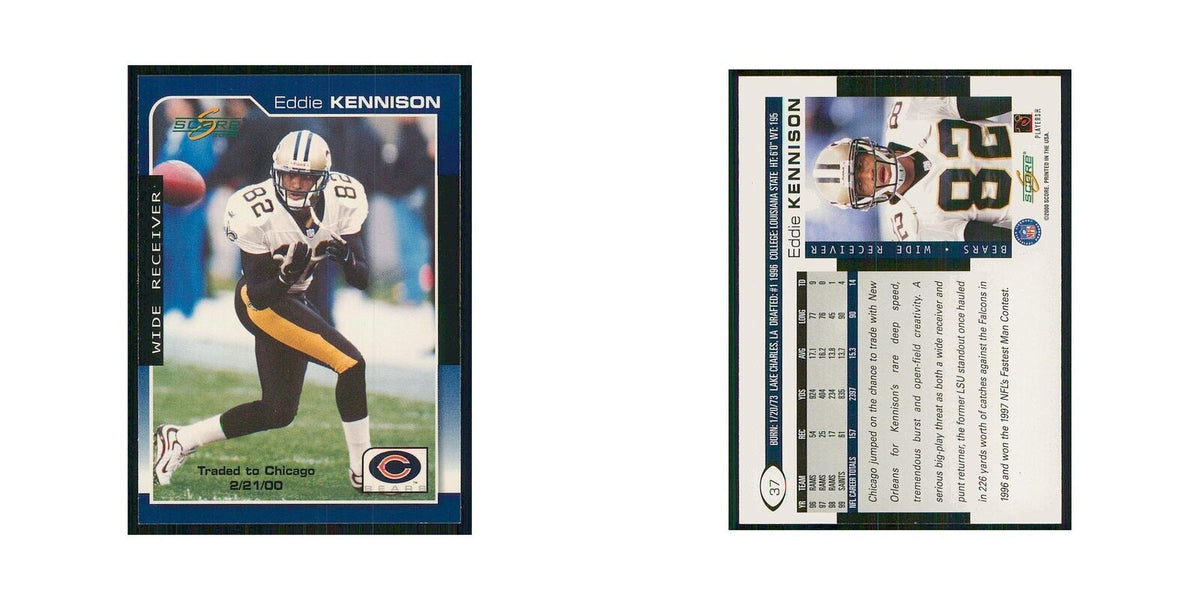 2000 Score Eddie Kennison Bears #37