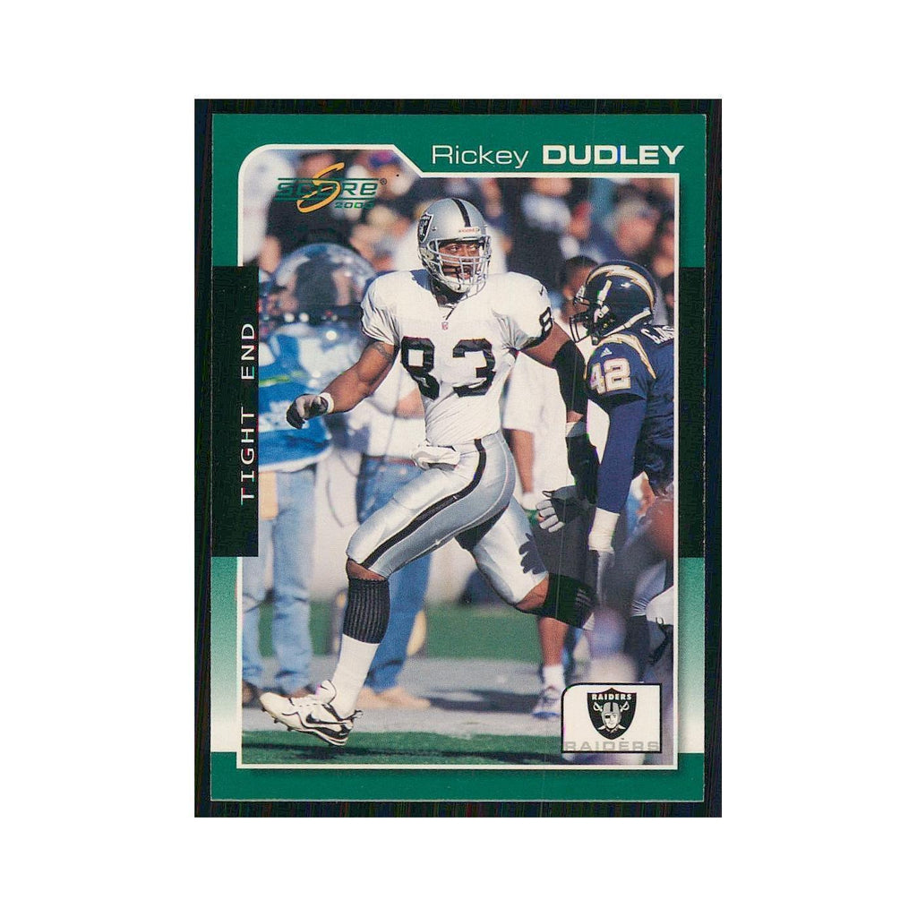 2000 Score Rickey Dudley Raiders #148