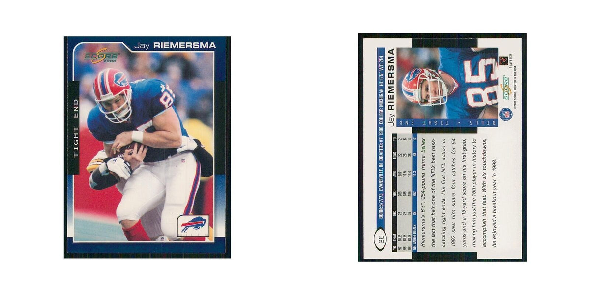 2000 Score Jay Riemersma Bills #26