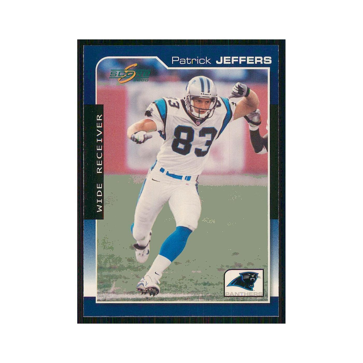 2000 Score Patrick Jeffers Panthers #29