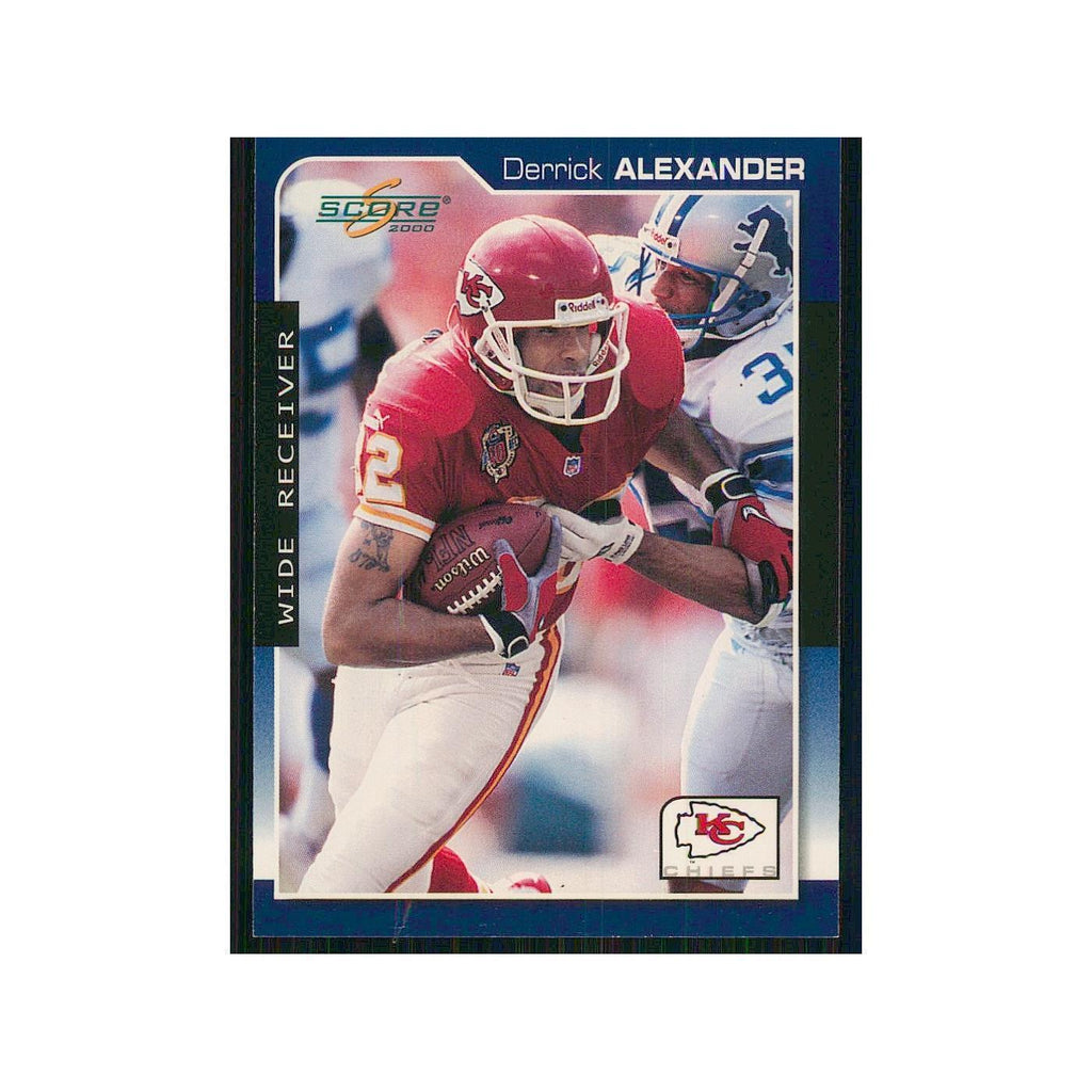 2000 Score Derrick Alexander Chiefs #91