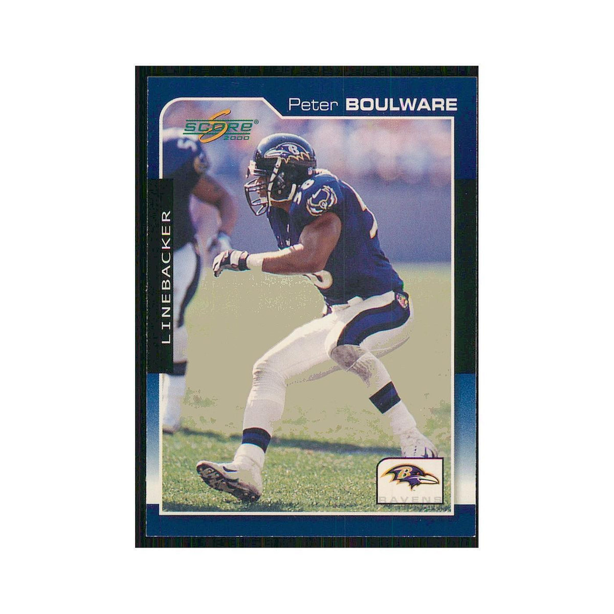 2000 Score Peter Boulware Ravens #12