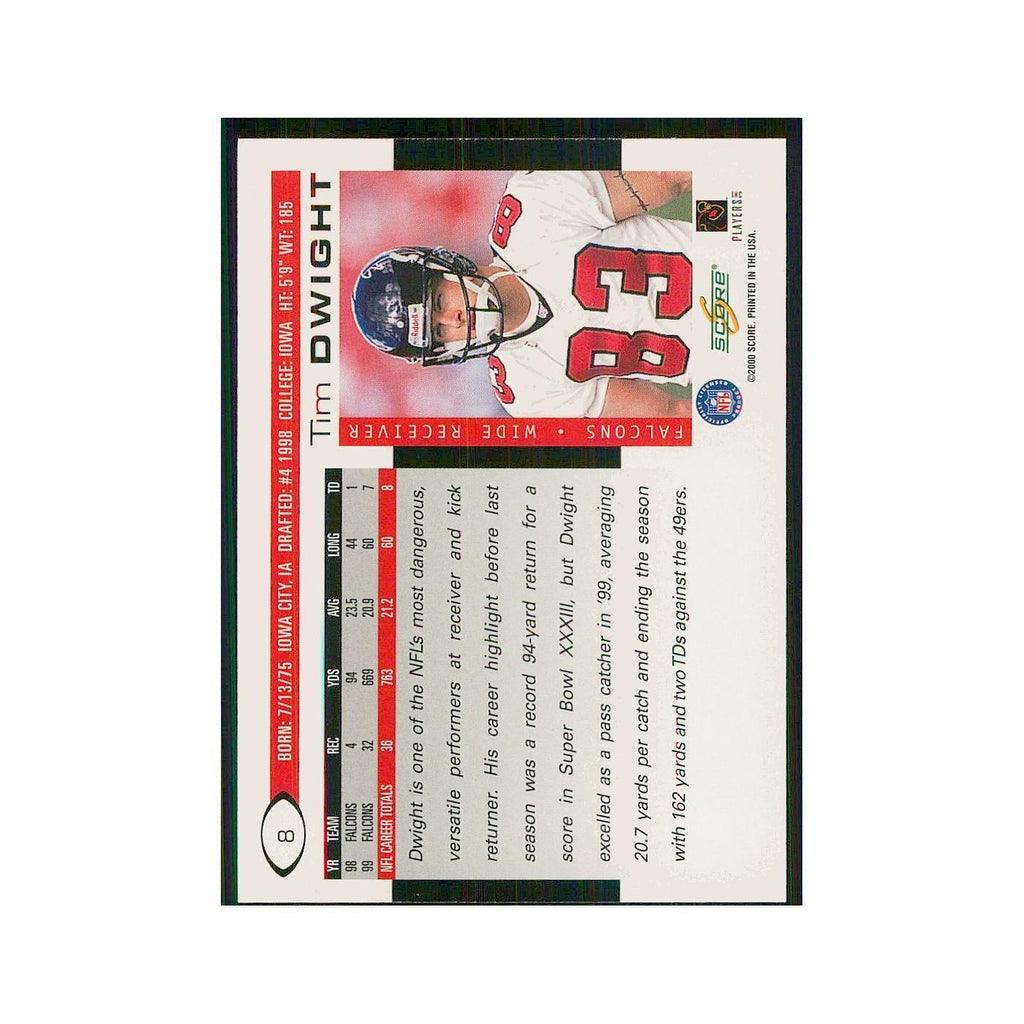2000 Score Tim Dwight Falcons #7