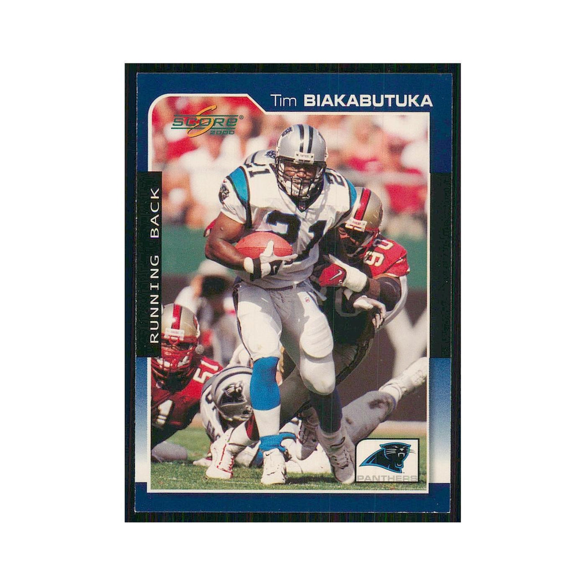 2000 Score Tim Biakabutuka Panthers #28