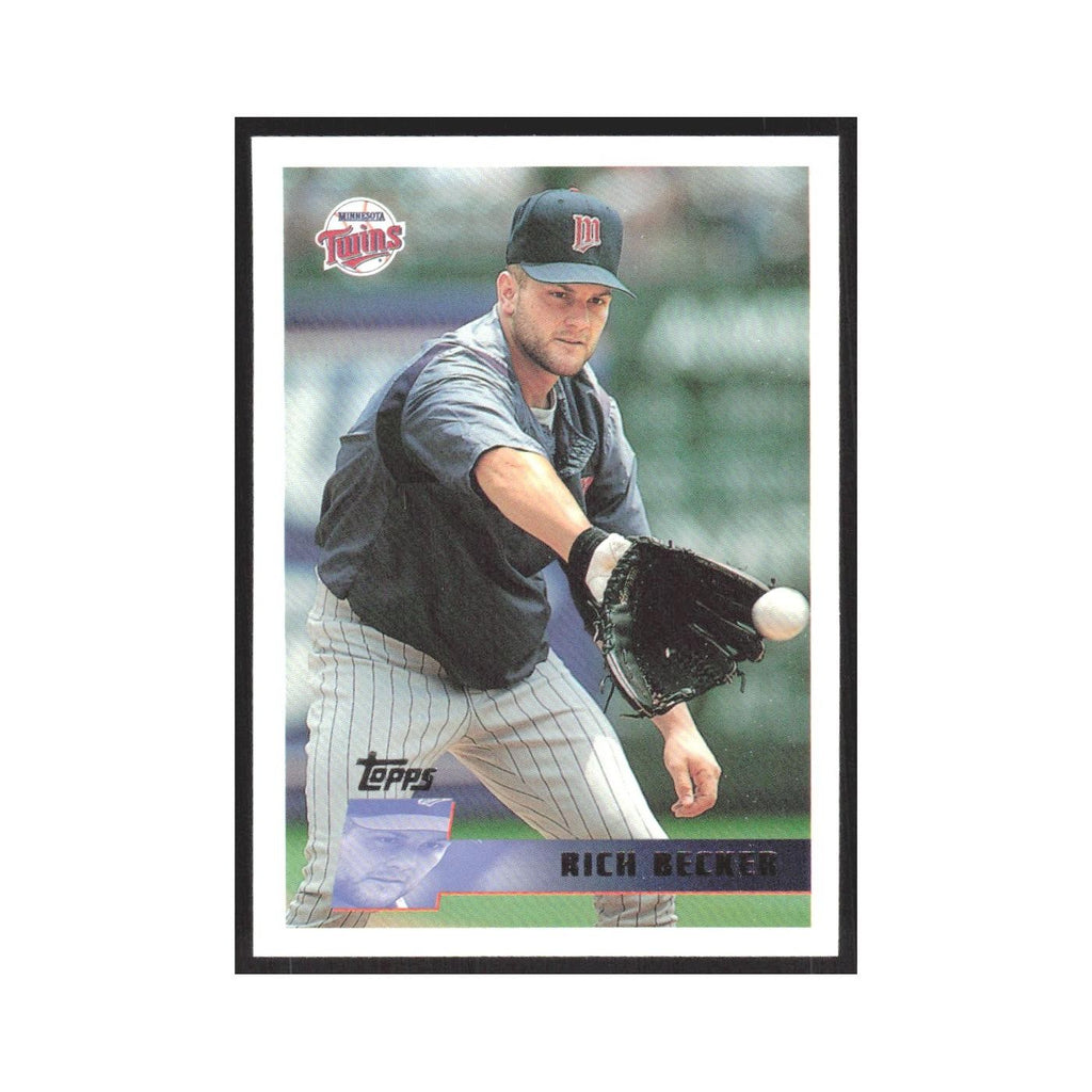 1996 Topps Rich Becker Twins #28