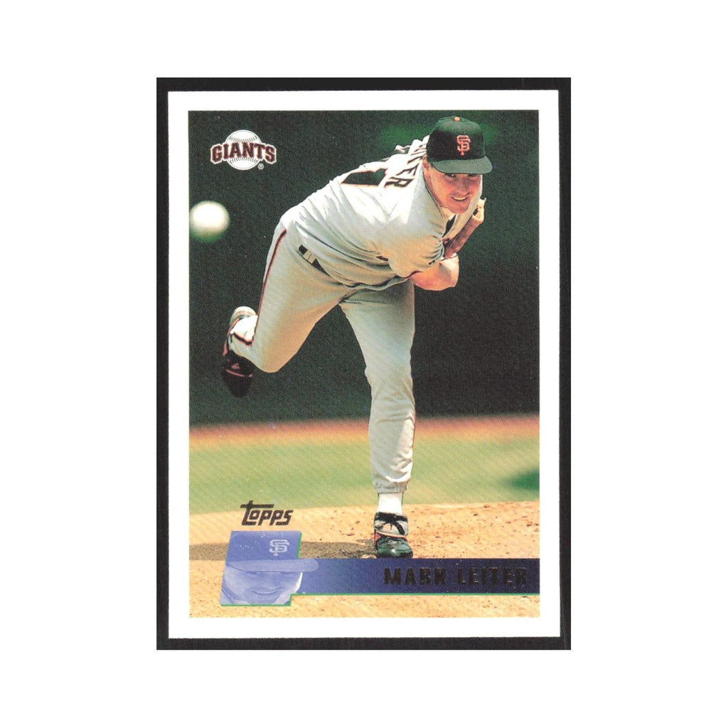 1996 Topps Mark Leiter Giants #107