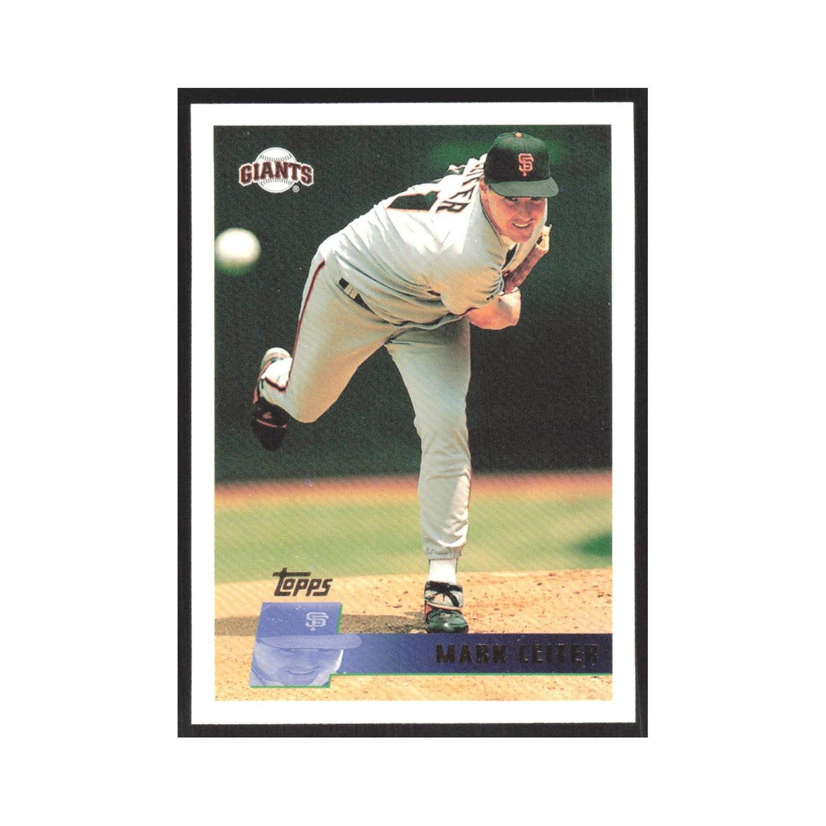 1996 Topps Mark Leiter Giants #107