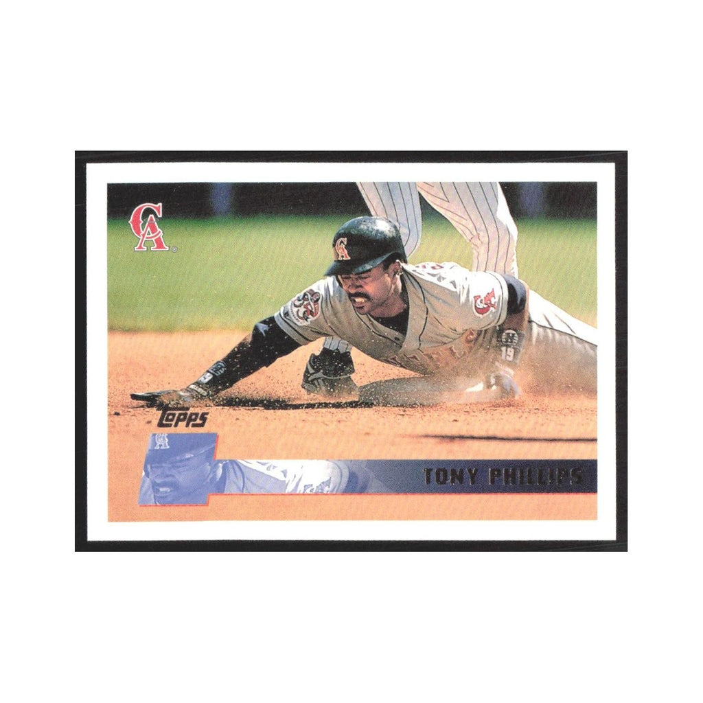1996 Topps Tony Phillips Angels #199