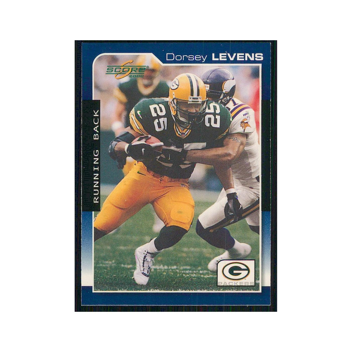 2000 Score Dorsey Levens Packers #73