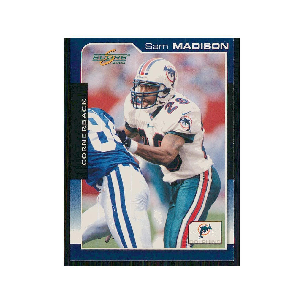 2000 Score Sam Madison Dolphins #104