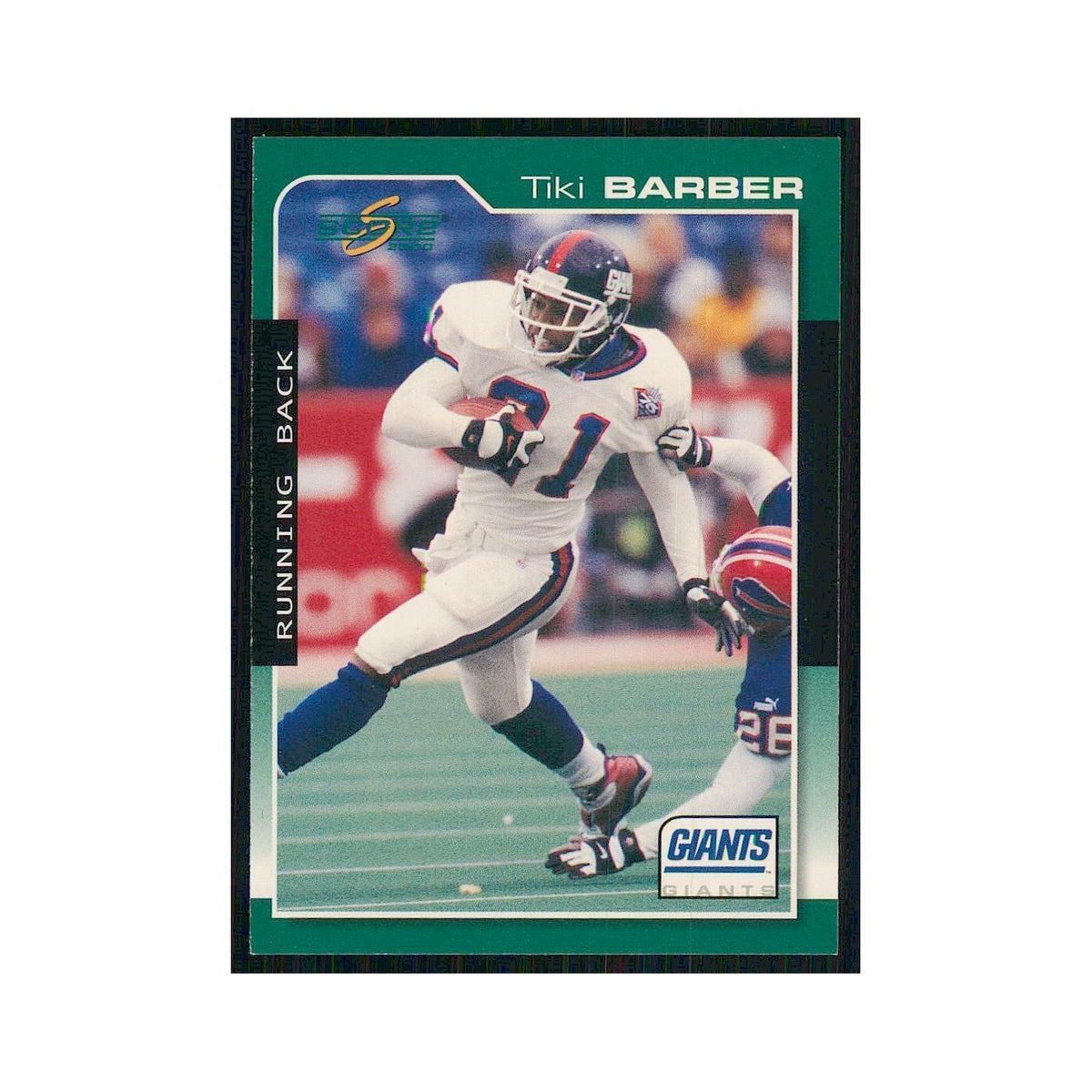 2000 Score Tiki Barber Giants #138