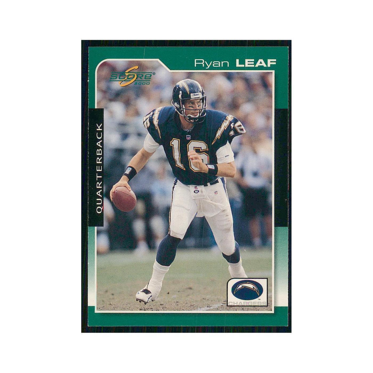2000 Score Ryan Leaf San Diego Chargers #161
