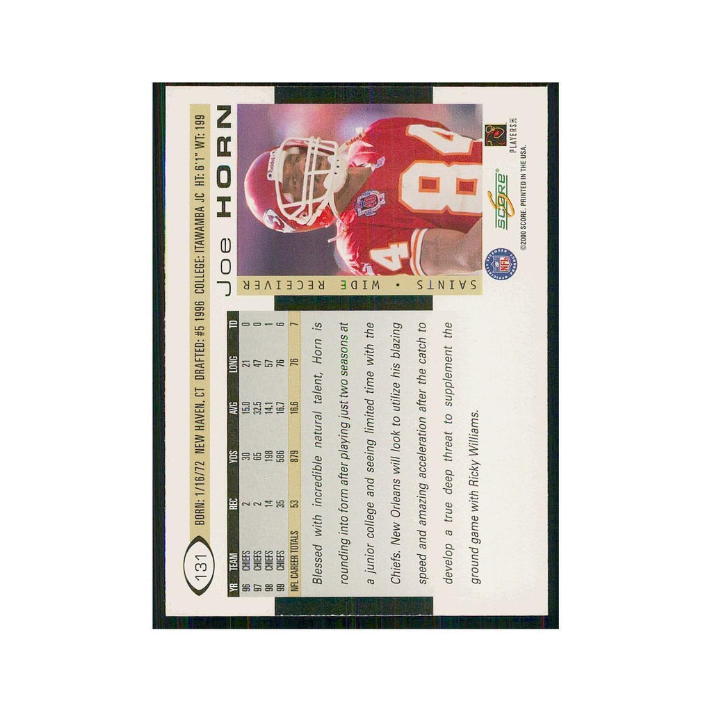 2000 Score Joe Horn Saints #131