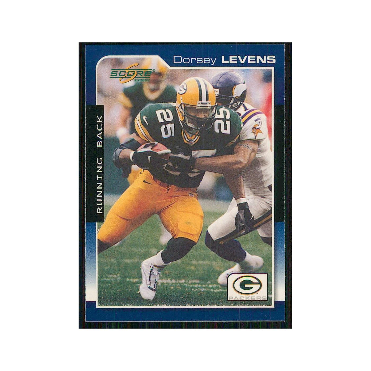 2000 Score Dorsey Levens Packers #73