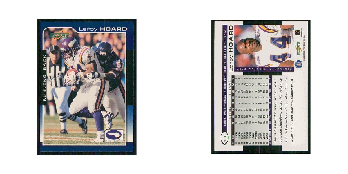 2000 Score Leroy Hoard Vikings #108