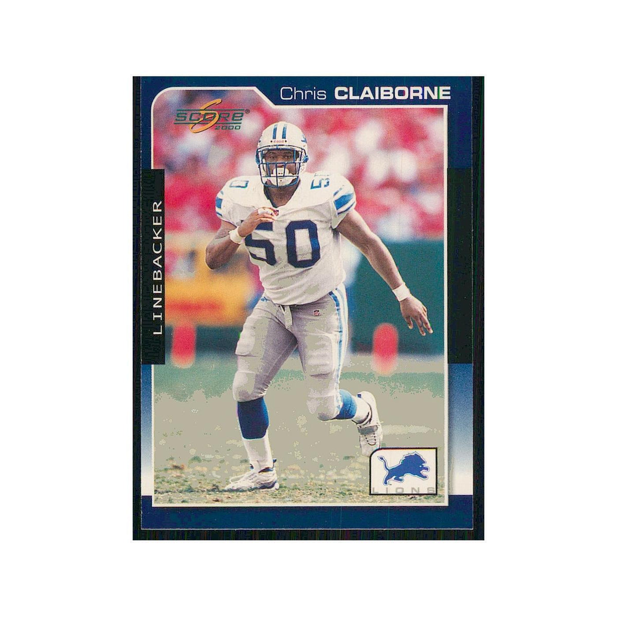 2000 Score Chris Claiborne Lions #70