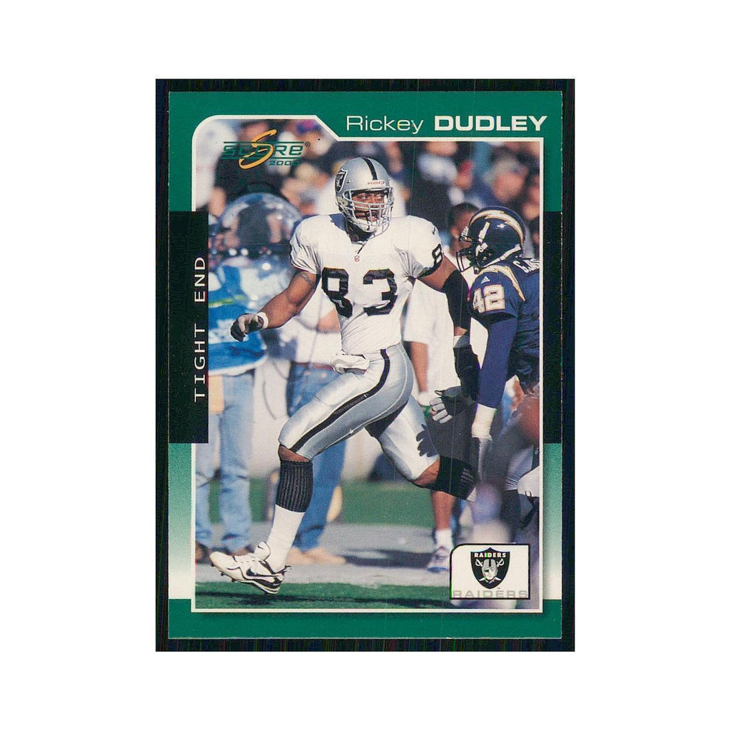 2000 Score Rickey Dudley Raiders #148