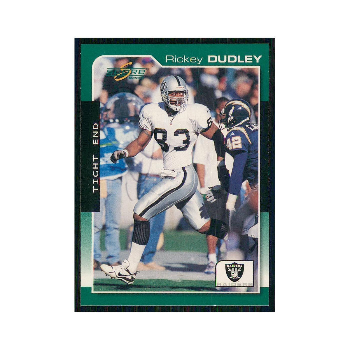 2000 Score Rickey Dudley Raiders #148