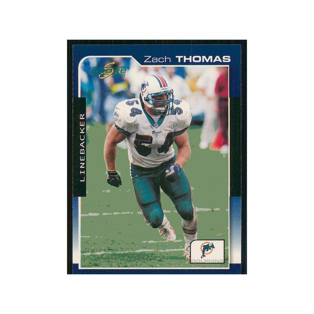2000 Score Zach Thomas Dolphins #103