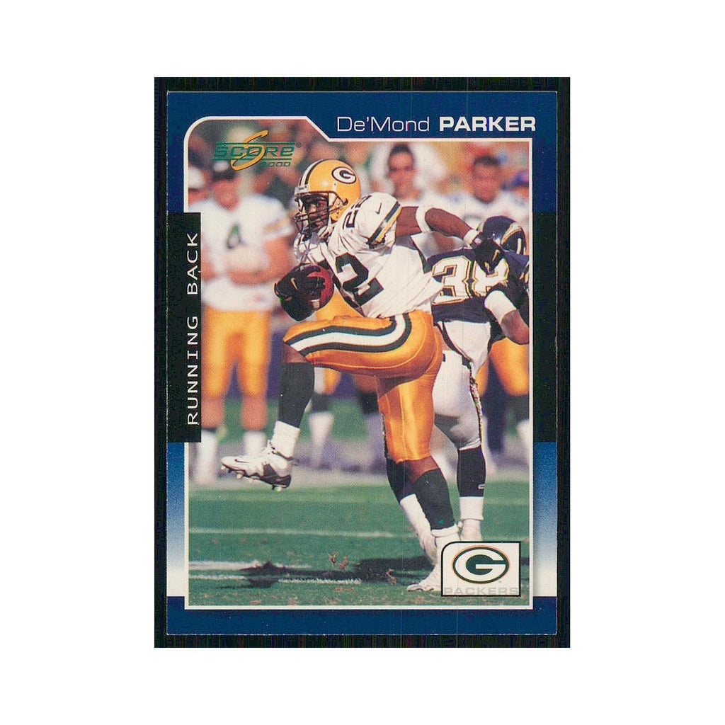 2000 Score De'Mond Parker Packers #74