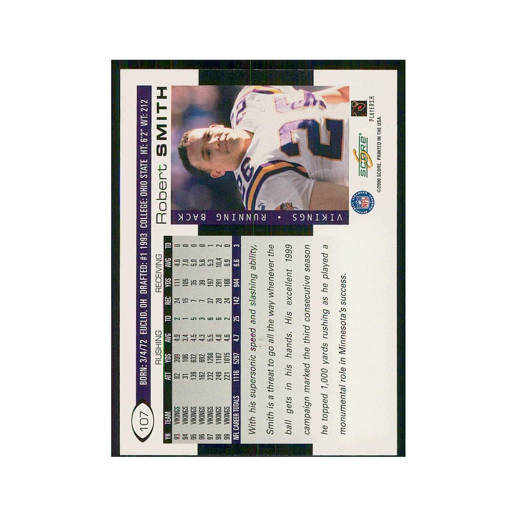 2000 Score Robert Smith Vikings #107