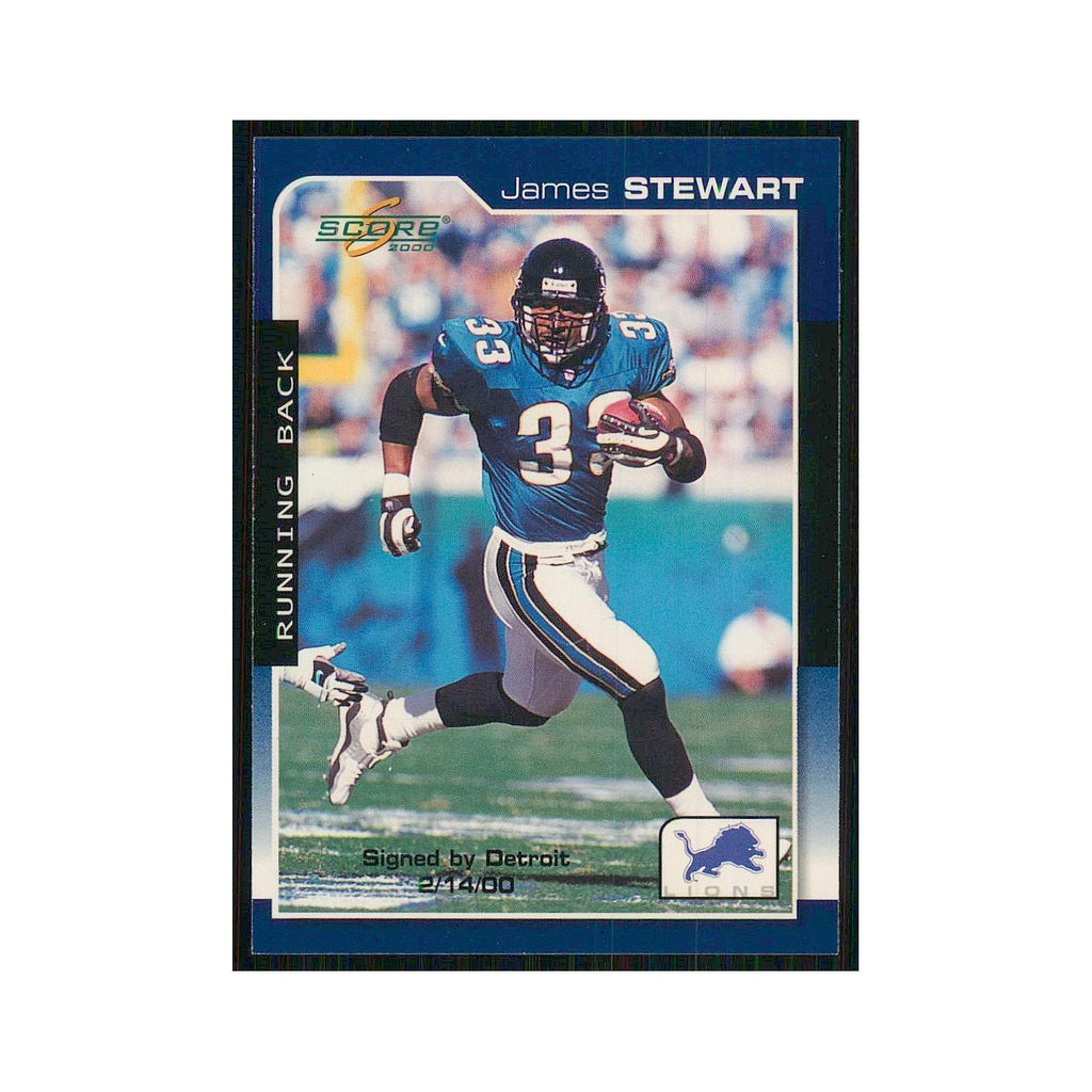 2000 Score James Stewart Lions #64