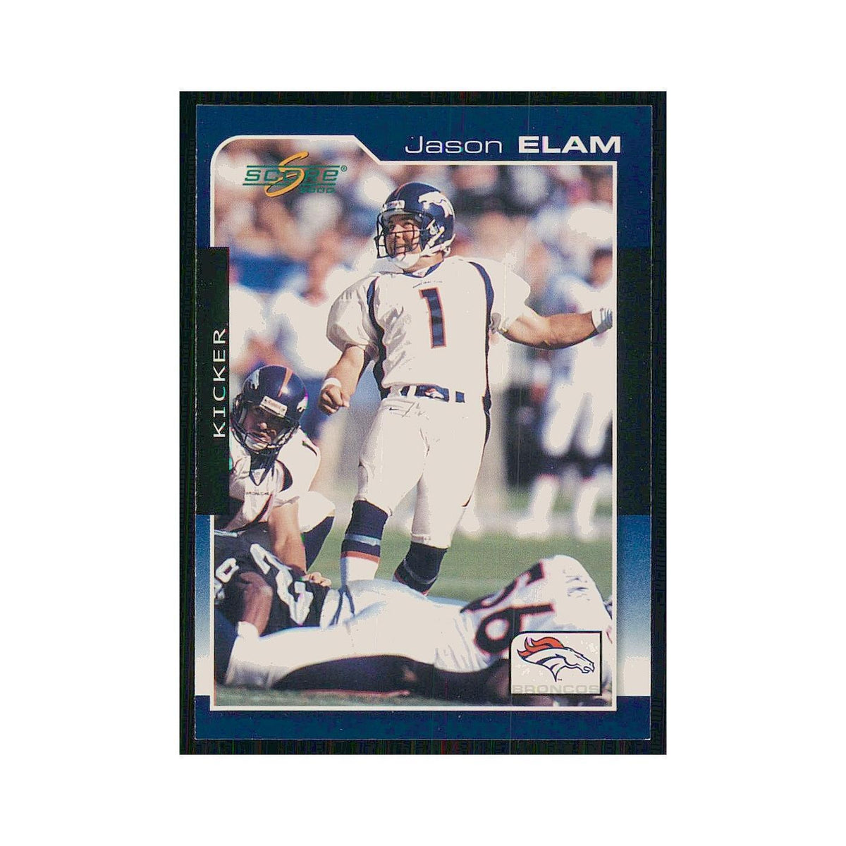 2000 Score Jason Elam Broncos #62