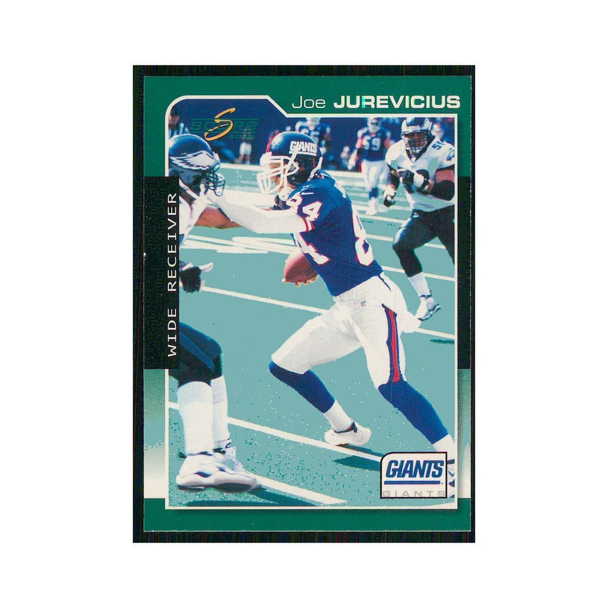 2000 Score Joe Jurevicius Giants #137