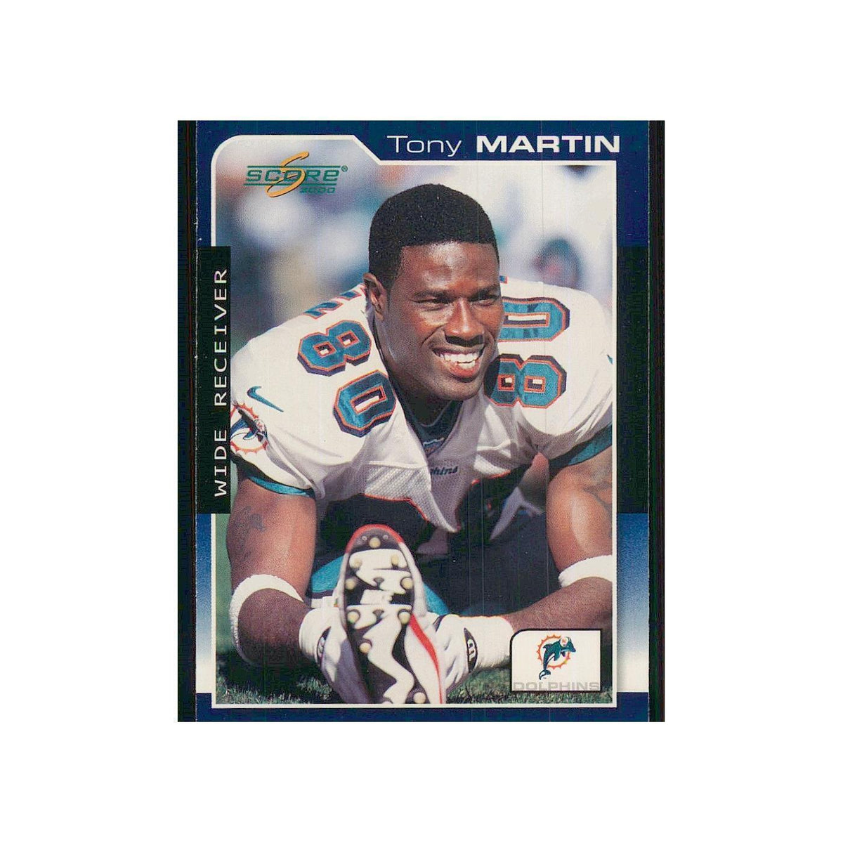 2000 Score Tony Martin Dolphins #101