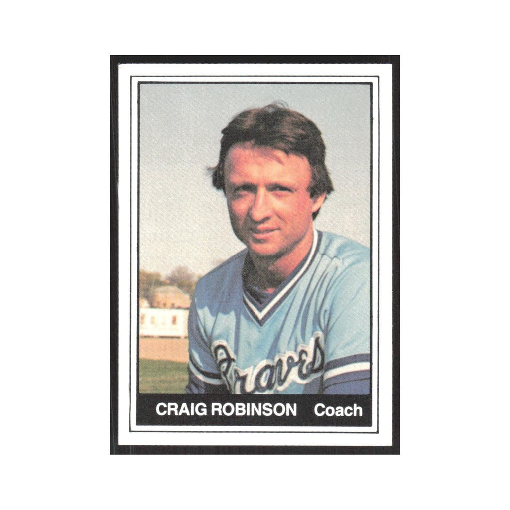 1982 TCMA Minor League Craig Robinson Richmond Braves #29