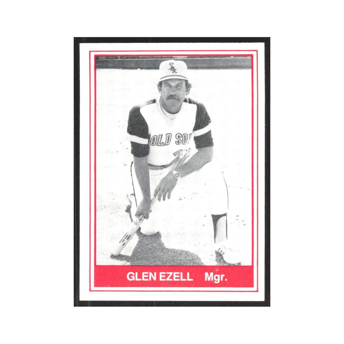 1982 TCMA Minor League Glenn Ezell Amarillo Gold Sox #23