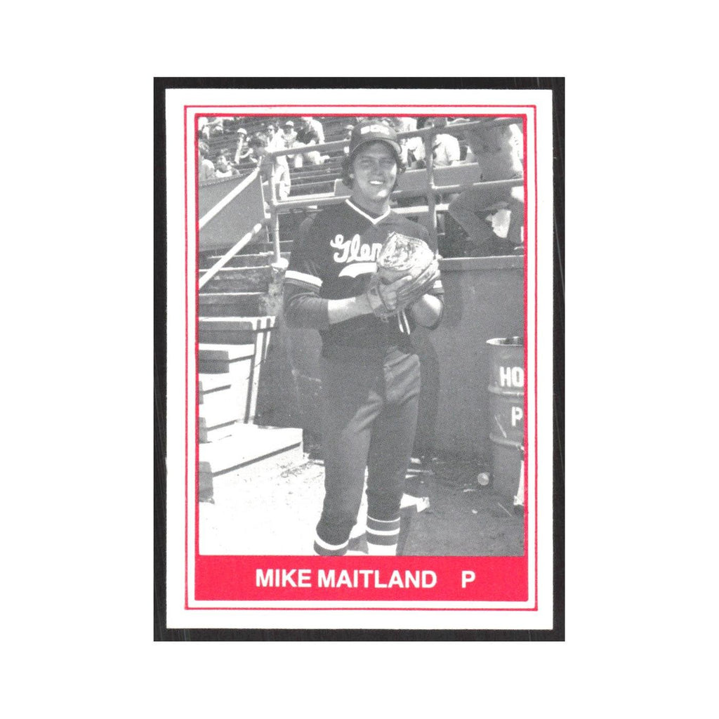 1982 TCMA Minor League Mike Maitland Glens Falls White Sox #21