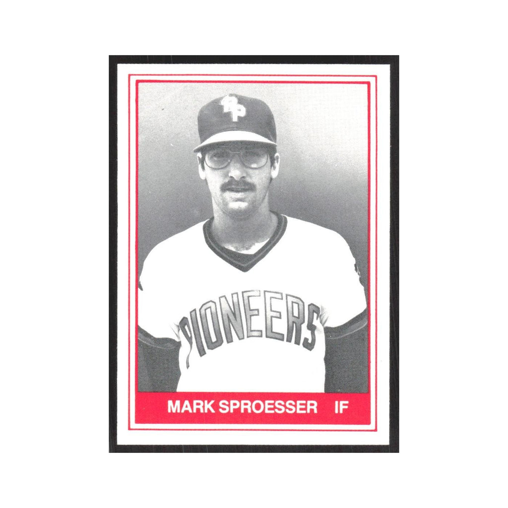 1982 TCMA Minor League Mark Sproesser Redwood Pioneers #13