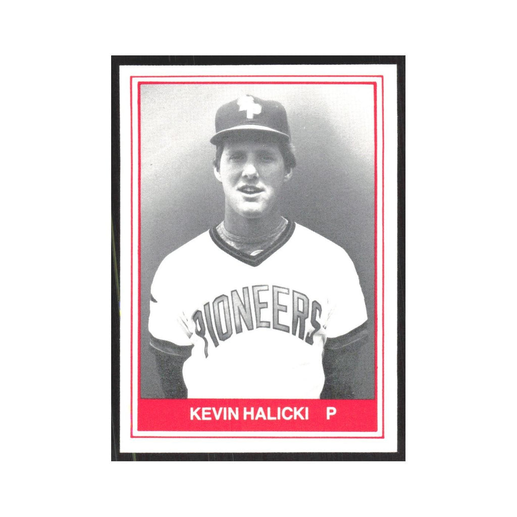 1982 TCMA Minor League Kevin Halicki Redwood Pioneers #4