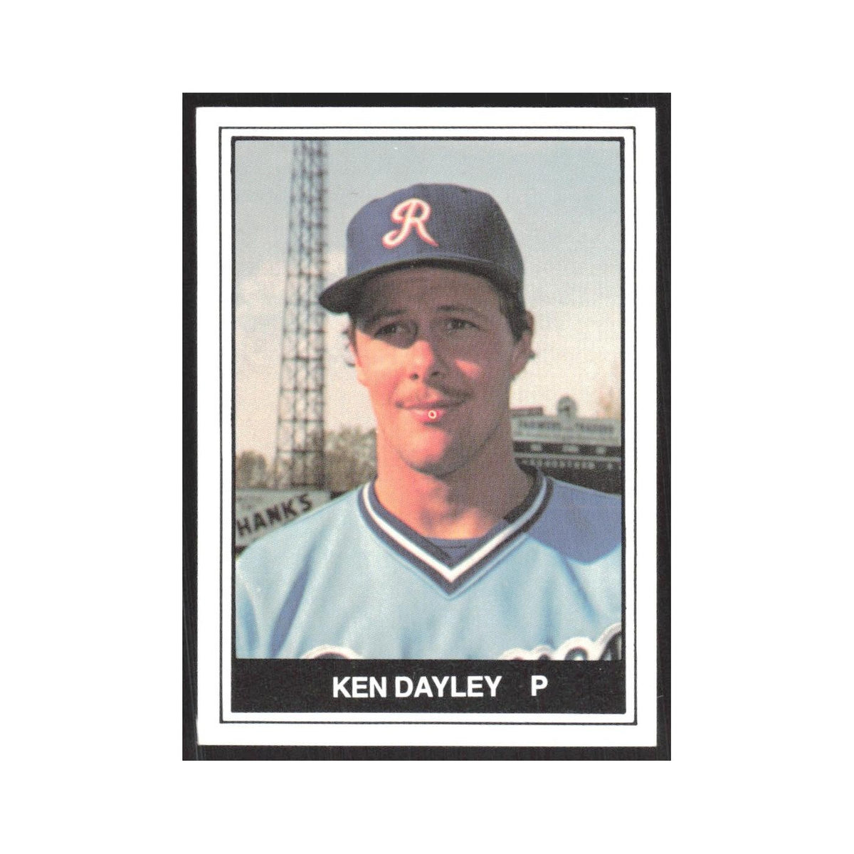 1982 TCMA Minor League Ken Dayley Richmond Braves #25