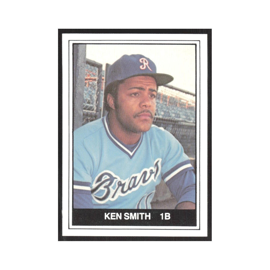 1982 TCMA Minor League Ken Smith Richmond Braves #23