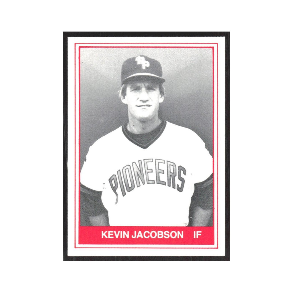 1982 TCMA Minor League Kevin Jacobson Redwood Pioneers #23