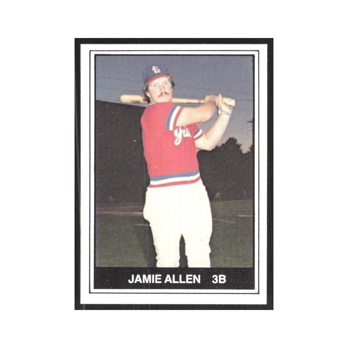 1982 TCMA Minor League Jamie Allen Salt Lake City Gulls #2