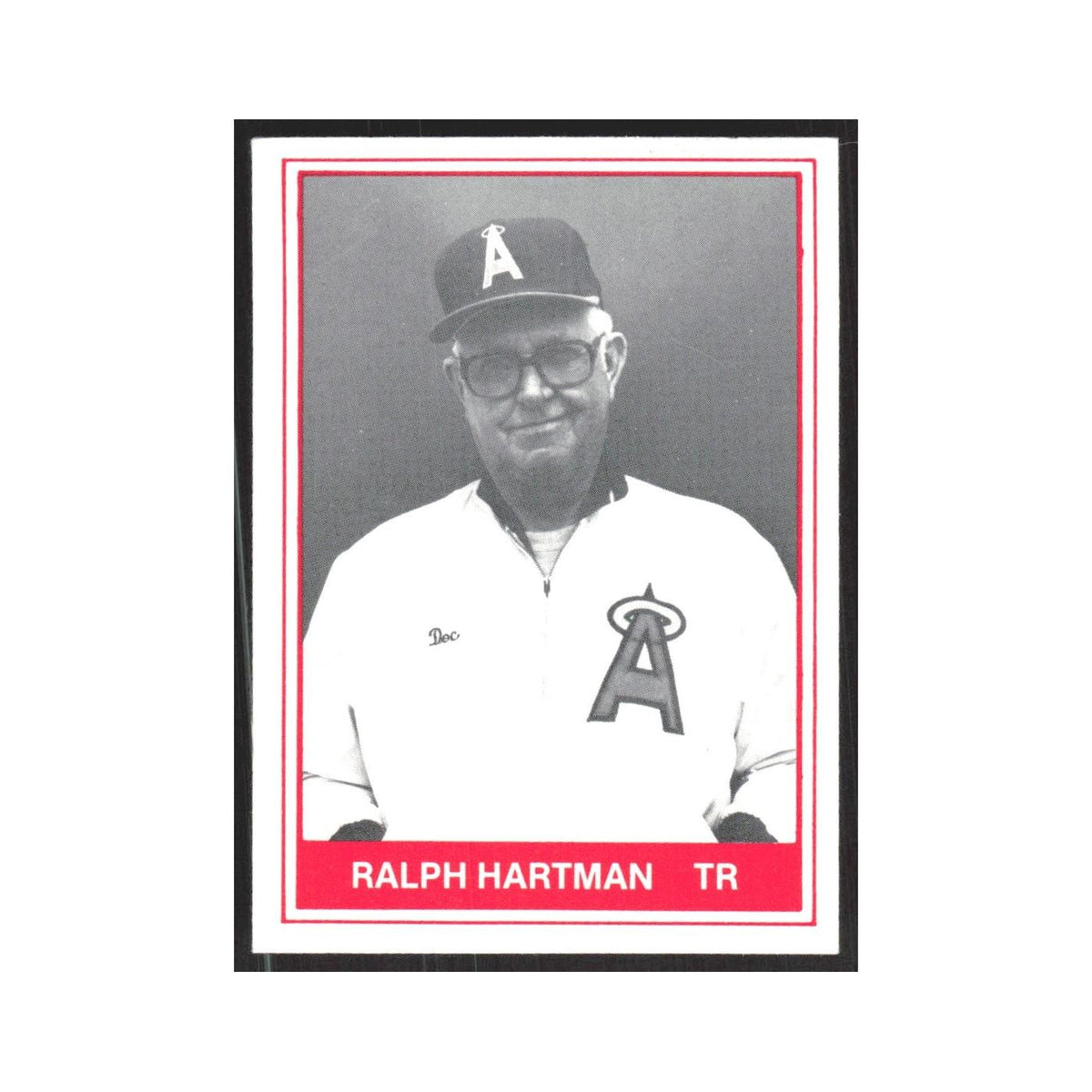 1982 TCMA Minor League Ralph Hartman Redwood Pioneers #27