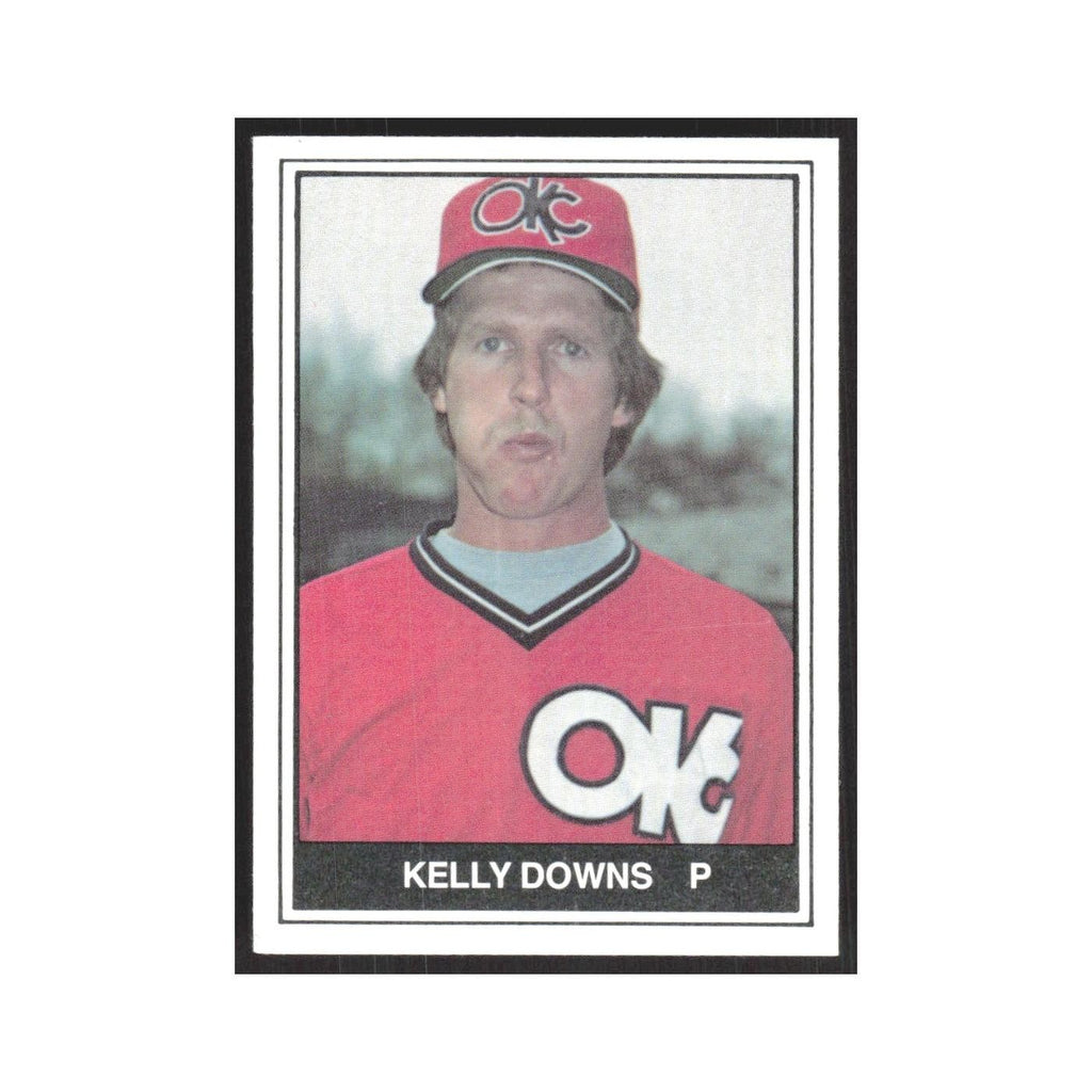 1982 TCMA Minor League Kelly Downs Oklahoma City 89ers #21