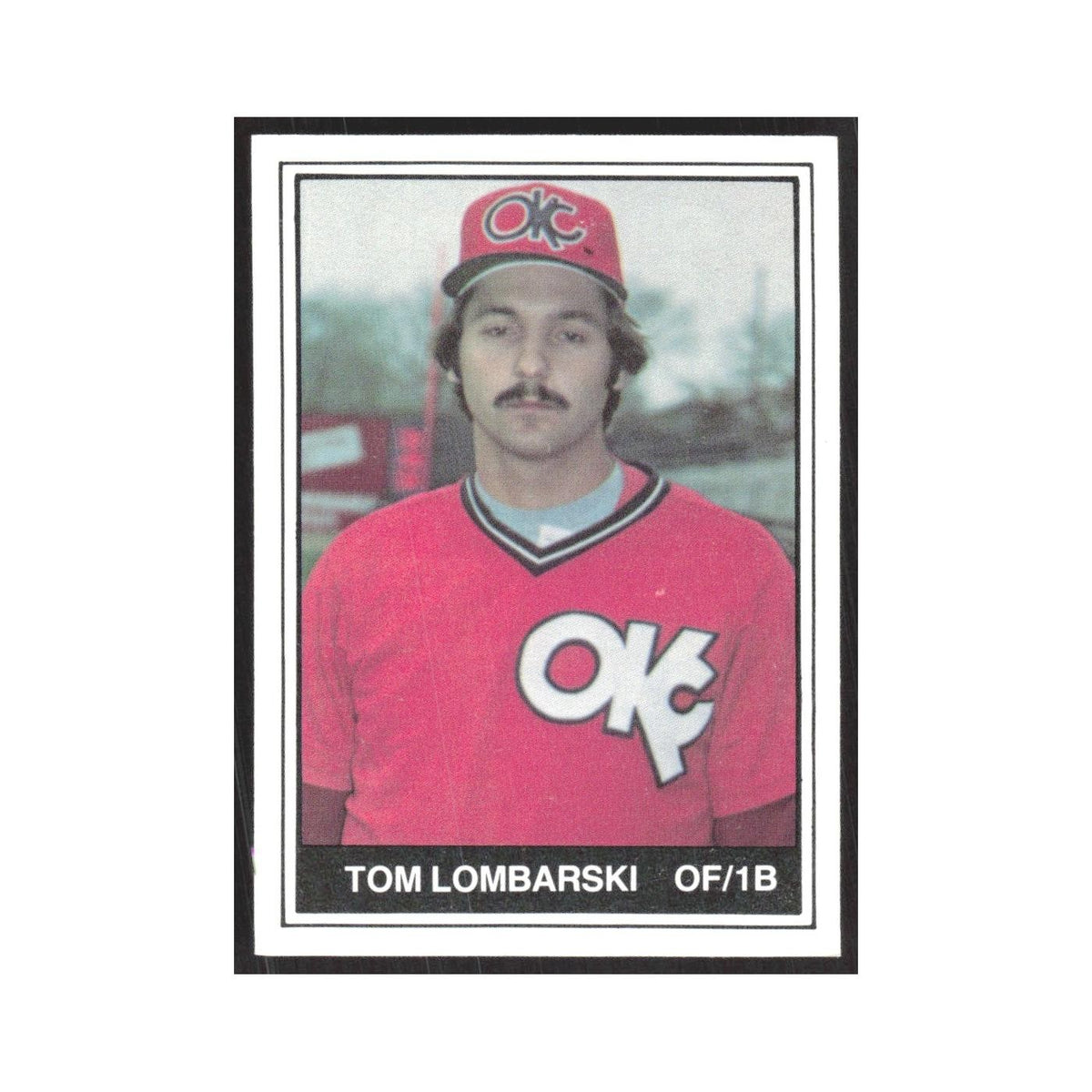 1982 TCMA Minor League Tom Lombarski Oklahoma City 89ers #14