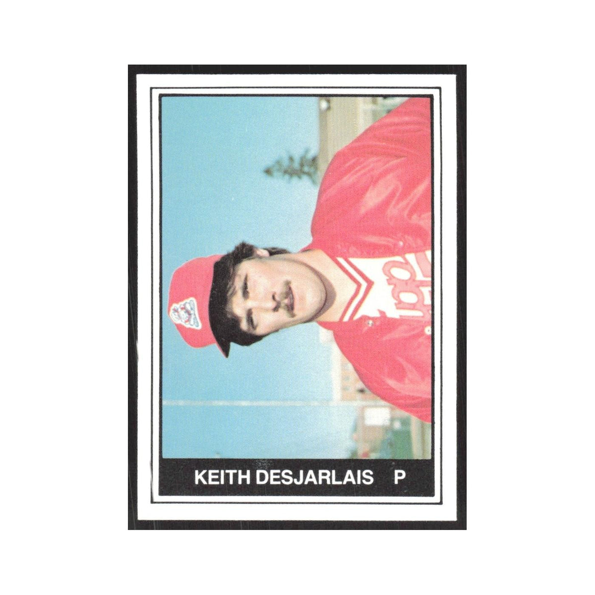 1982 TCMA Minor League Keith Desjarlais Edmonton Trappers #7