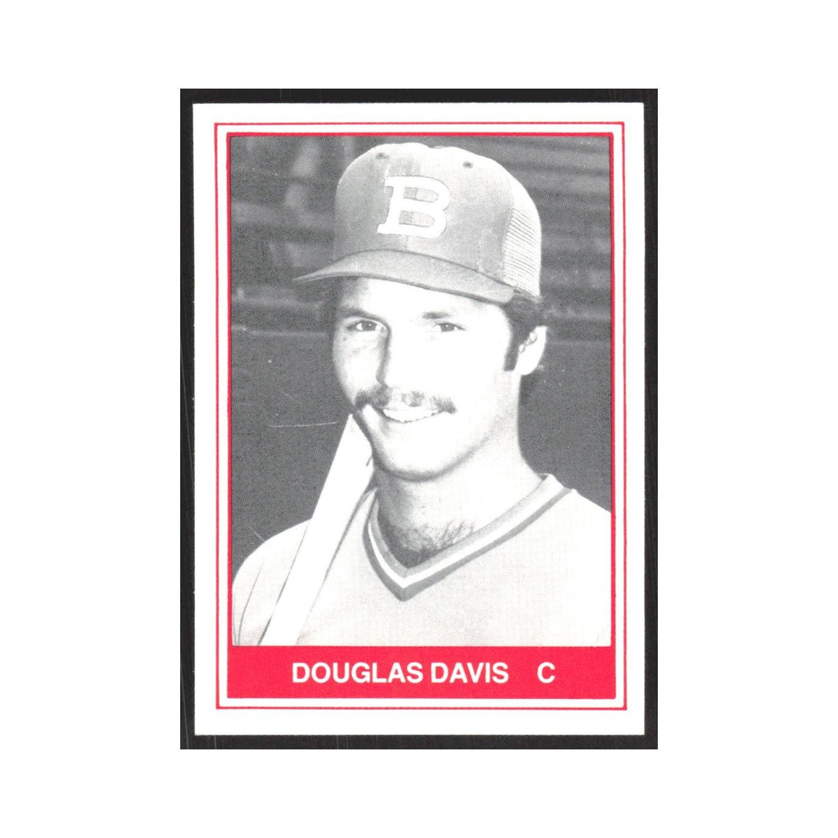 1982 TCMA Minor League Douglas Davis Burlington Rangers #18