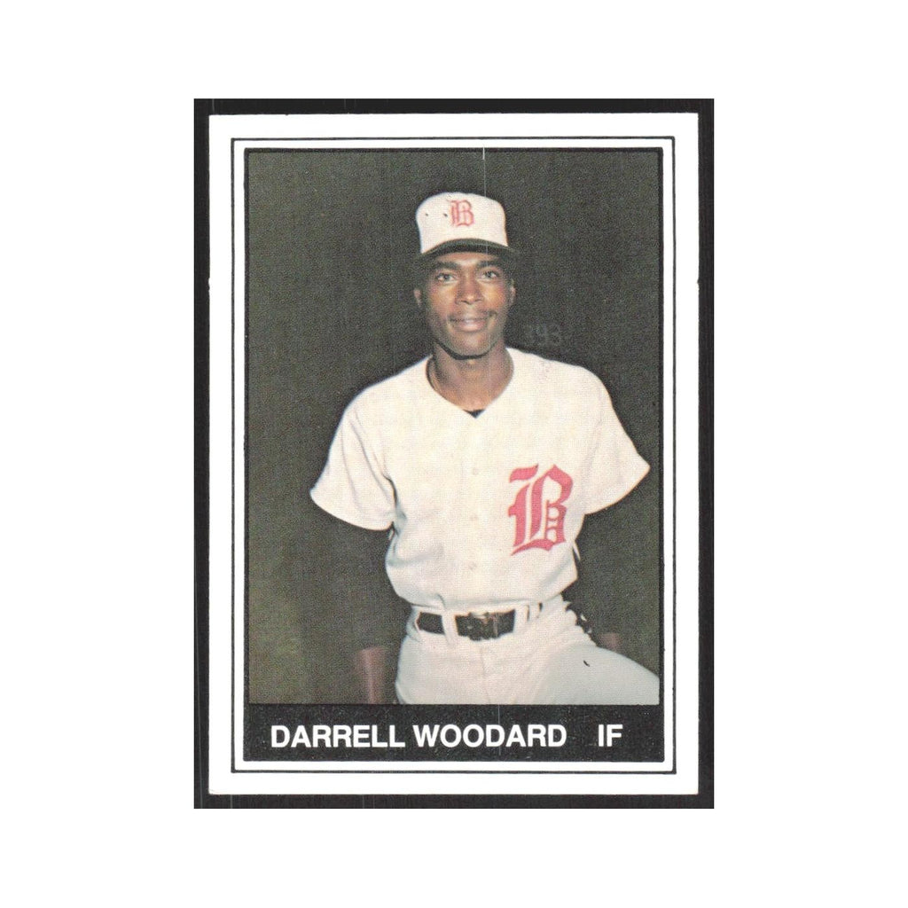 1982 TCMA Minor League Darrell Woodard Birmingham Barons #3