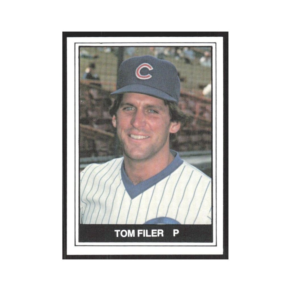 1982 TCMA Minor League Tom Filer Iowa Cubs #15