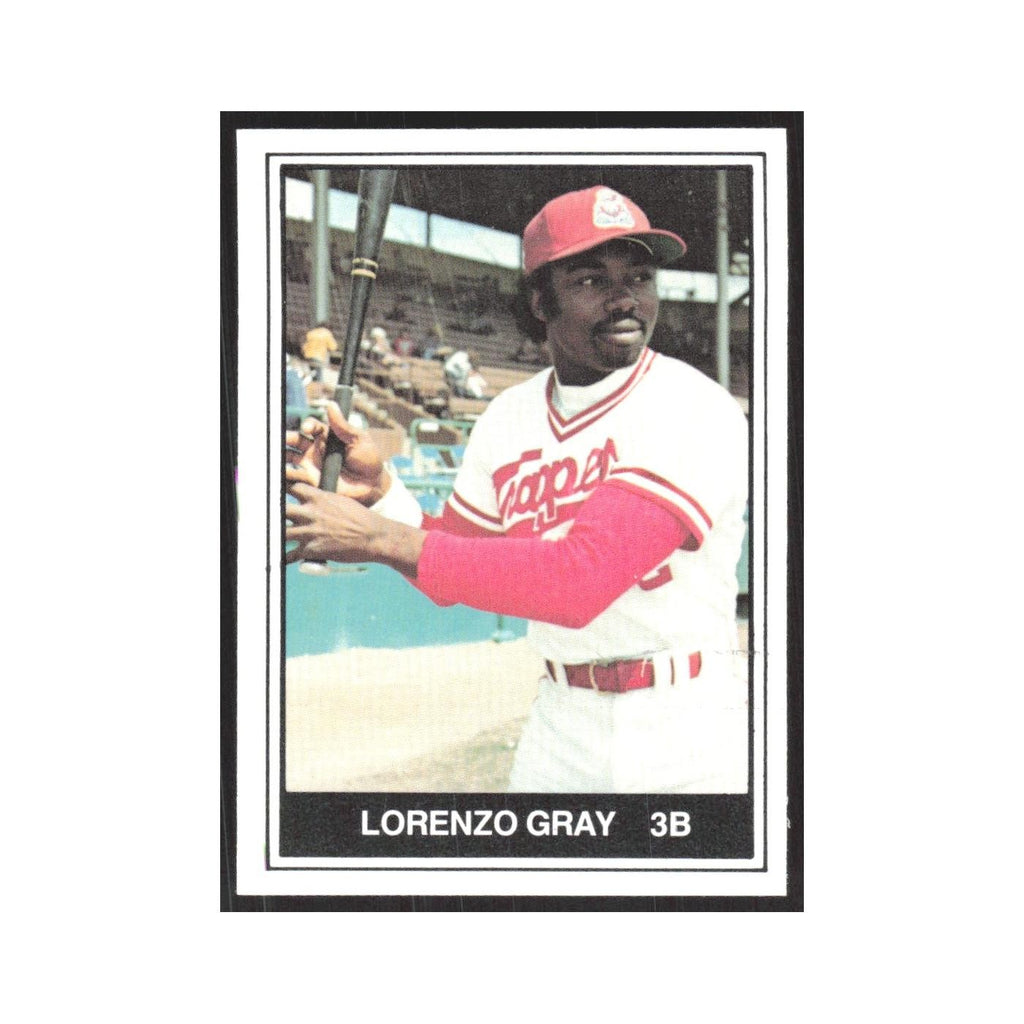1982 TCMA Minor League Lorenzo Gray Edmonton Trappers #10