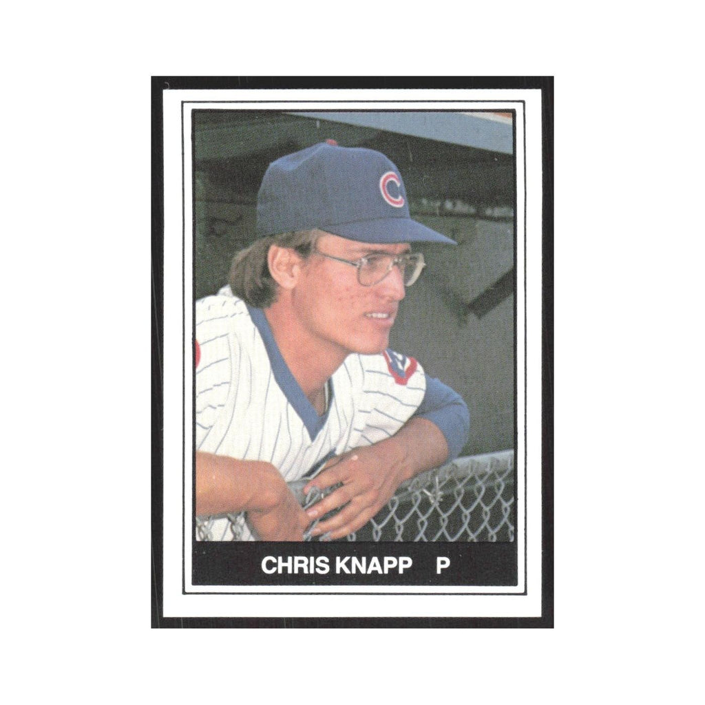 1982 TCMA Minor League Chris Knapp Iowa Cubs #18